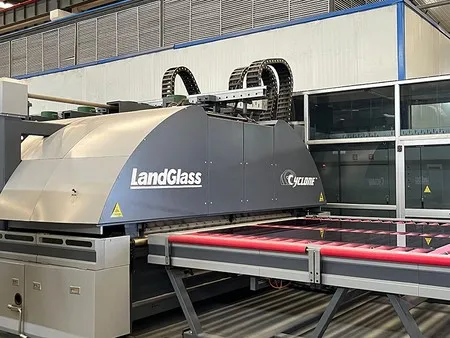 LandGlass glass tempering furnace